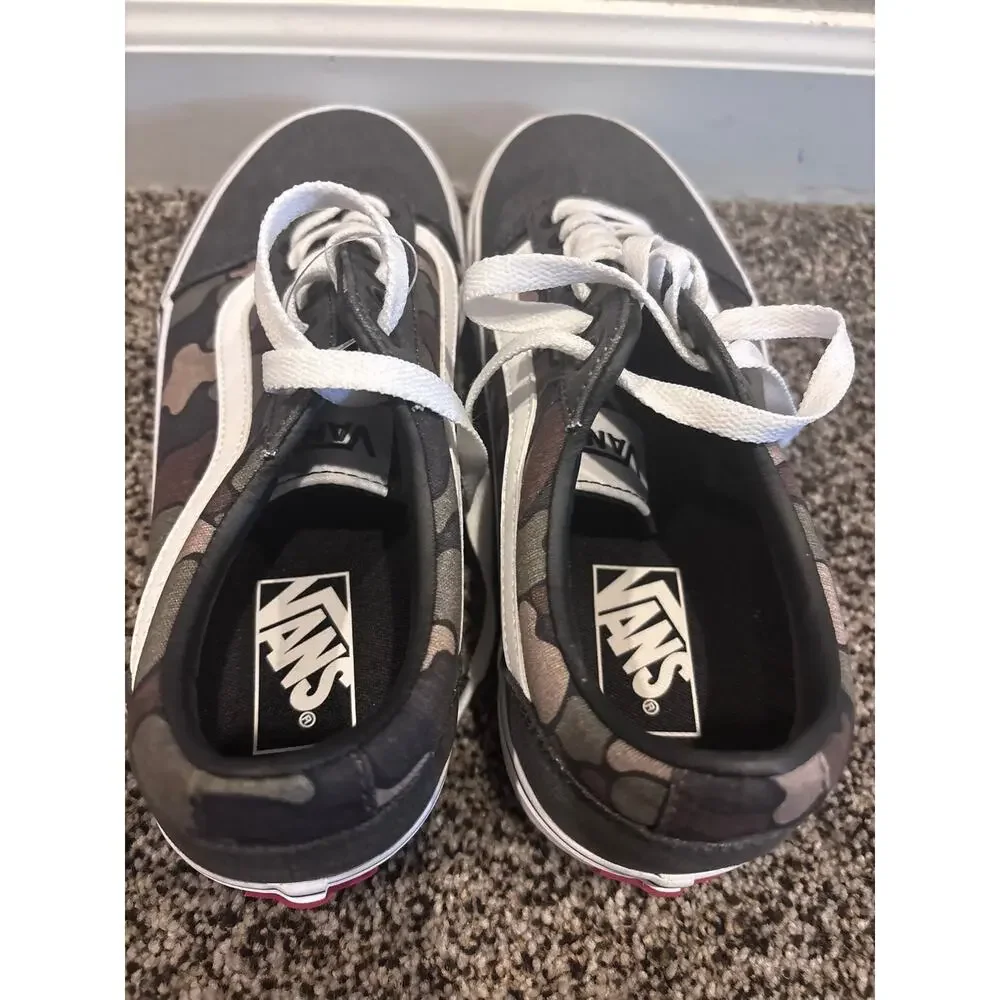 MEN'S VANS WARD SKATE SHOES -CAMOUFLAGE